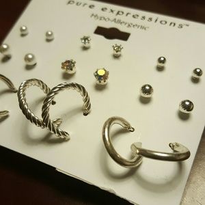 NWT Pure Expressions earring set